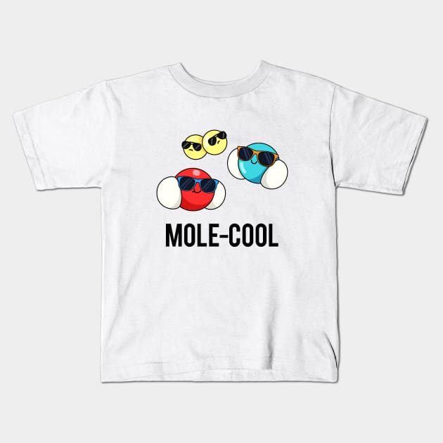 Molecool Cute Molecule Science Pun Kids T-Shirt by punnybone